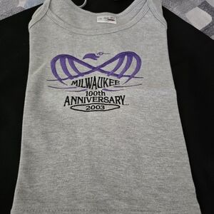 Harley-Davidson Purple and Gray Anniversary Tank Top